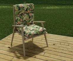 Cypress Midnight French Edge Outdoor Chair Cushion -RAZOR COSCO SHOP 810560547 5