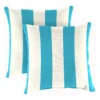 Jordan Manufacturing Cabana Stripe Outdoor Throw Pillows, 2-Pack