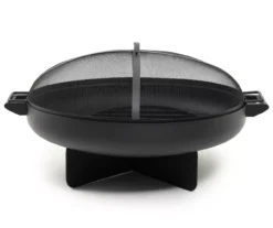 36.8" Round Wood Burning Fire Pit