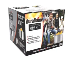 19" Stainless Steel Low Smoke Wood Burning Fire Pit -RAZOR COSCO SHOP 810569552 4