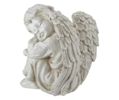 9.5" Ivory Resting Angel Garden Statuary -RAZOR COSCO SHOP 810575997 4