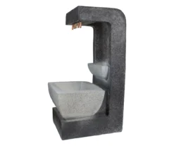 Rainfall LED Polystone Fountain & Planter -RAZOR COSCO SHOP 810576132 2