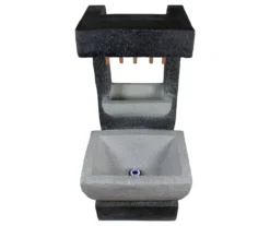 Rainfall LED Polystone Fountain & Planter -RAZOR COSCO SHOP 810576132 3