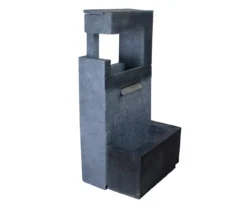 Northlight Black & Gold Modern Resin Fountain 6 Northlight Black & Gold Modern Resin Fountain -RAZOR COSCO SHOP 810576157 2