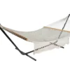 Northlight White Lattice Rope Double Hammock