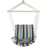 Northlight Striped Outdoor Hammock Chair With Pillow