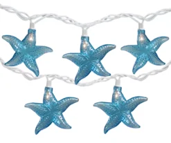Northlight Blue Starfish Mini Light Set, 10-Lights