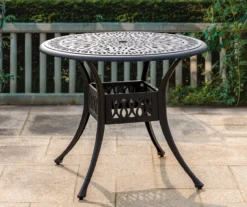 Cast Aluminum Patio Dining Table