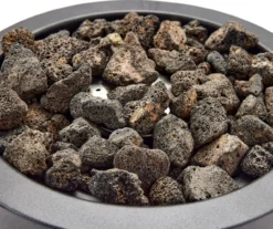 10" Black Gas Steel Tabletop Fire Bowl -RAZOR COSCO SHOP 810584310 A8 3