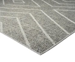 Jani Lagos Gray Geometric Outdoor Area Rug, (5' X 7') -RAZOR COSCO SHOP 810586754 810586755 810586756 A0 4 1
