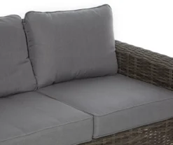 Broyhill Pembroke All-Weather Wicker Cushioned Patio Loveseat -RAZOR COSCO SHOP 810588207 0486 A8 4