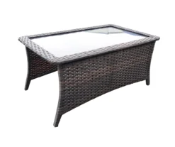 Rockbridge All-Weather Wicker Patio Coffee Table -RAZOR COSCO SHOP 810588215 A3 1