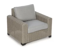 Broyhill Pembroke All-Weather Wicker Cushioned Patio Lounge Chair -RAZOR COSCO SHOP 810588246 0449 A0 1