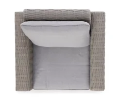 Broyhill Pembroke All-Weather Wicker Cushioned Patio Lounge Chair -RAZOR COSCO SHOP 810588246 0450 A8 6