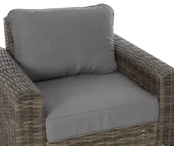 Broyhill Pembroke All-Weather Wicker Cushioned Patio Lounge Chair -RAZOR COSCO SHOP 810588247 0462 A8 4