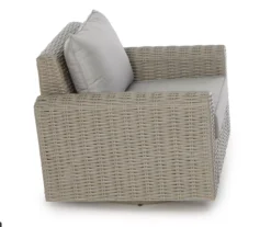 Broyhill Pembroke All-Weather Wicker Cushioned Patio Swivel Glider Chair -RAZOR COSCO SHOP 810588252 0436 A8 2