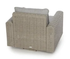 Broyhill Pembroke All-Weather Wicker Cushioned Patio Swivel Glider Chair -RAZOR COSCO SHOP 810588252 0436 A8 3