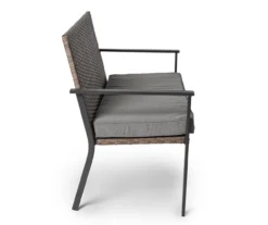 Broyhill Yorktown All-Weather Wicker Cushioned Patio Bench -RAZOR COSCO SHOP 810589089 2 A8