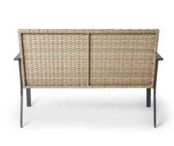 Broyhill Yorktown All-Weather Wicker Cushioned Patio Bench -RAZOR COSCO SHOP 810589090 3 A8