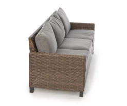 Broyhill Yorktown All-Weather Wicker Cushioned Patio Sofa -RAZOR COSCO SHOP 810589124 A8 2