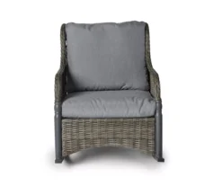 Broyhill Pembroke All-Weather Wicker 3-Piece Cushioned Patio Rocker & Side Table Set -RAZOR COSCO SHOP 810589127 1 A8