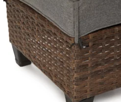 Broyhill Yorktown All-Weather Wicker Cushioned Patio Ottoman -RAZOR COSCO SHOP 810589130 0558 A8 2