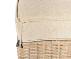 Broyhill Yorktown All-Weather Wicker Cushioned Patio Ottoman -RAZOR COSCO SHOP 810589131 2 A8
