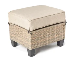 Broyhill Yorktown All-Weather Wicker Cushioned Patio Ottoman -RAZOR COSCO SHOP 810589131 A0
