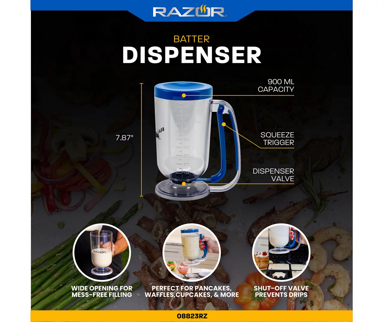 RAZOR 900mL Batter Dispenser 7 RAZOR 900mL Batter Dispenser - Image 7