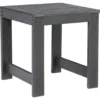 Amora Slat Wood Look Patio End Table