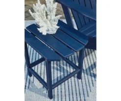 Sundown Treasure Blue Slat End Table -RAZOR COSCO SHOP 810599449 3
