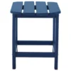 Sundown Treasure Blue Slat End Table