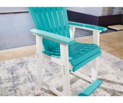 Eisley Wood Look Patio Dining Counter Stools, 2-Pack -RAZOR COSCO SHOP 810599459 3