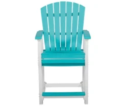 Eisley Wood Look Patio Dining Counter Stools, 2-Pack -RAZOR COSCO SHOP 810599459 4