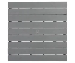 Transville Gray & White Wood Look Patio Counter Table -RAZOR COSCO SHOP 810599462 4