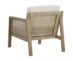 Barn Cove Wood Cushioned Patio Lounge Chairs, 2-Pack -RAZOR COSCO SHOP 810599478 2