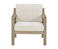 Barn Cove Wood Cushioned Patio Lounge Chairs, 2-Pack -RAZOR COSCO SHOP 810599478 3