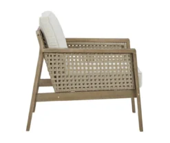 Barn Cove Wood Cushioned Patio Lounge Chairs, 2-Pack -RAZOR COSCO SHOP 810599478 4