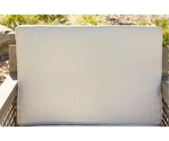 Barn Cove Wood Cushioned Patio Loveseat 16 Barn Cove Wood Cushioned Patio Loveseat -RAZOR COSCO SHOP 810599479 10