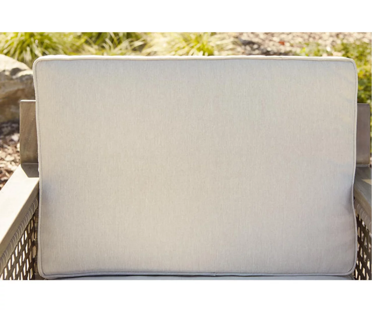 Barn Cove Wood Cushioned Patio Loveseat 7 Barn Cove Wood Cushioned Patio Loveseat - Image 7