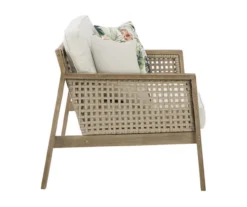 Barn Cove Wood Cushioned Patio Loveseat 12 Barn Cove Wood Cushioned Patio Loveseat -RAZOR COSCO SHOP 810599479 5