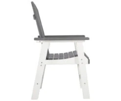 Transville Gray & White Wood Look Patio Dining Chairs, 2-Pack 11 Transville Gray & White Wood Look Patio Dining Chairs, 2-Pack -RAZOR COSCO SHOP 810601930 6