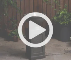 Faux Granite Pedestal LED Water Fountain -RAZOR COSCO SHOP 810607350 V0