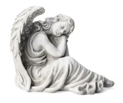 15" Sleeping Angel Garden Statue
