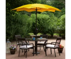 Northlight 8.8' Yellow Lotus Patio Umbrella -RAZOR COSCO SHOP 810612664 A0 2