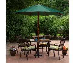 Northlight 8.5' Market Wood Patio Umbrella -RAZOR COSCO SHOP 810612670 A0 2