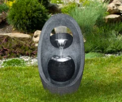 Northlight Gray Modern LED Water Fountain -RAZOR COSCO SHOP 810612930 A0 2