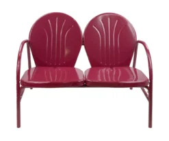 Northlight Retro Tulip Metal Patio Loveseat -RAZOR COSCO SHOP 810612956 A0 1