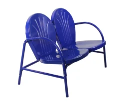 Northlight Retro Tulip Metal Patio Loveseat -RAZOR COSCO SHOP 810612958 A0 3