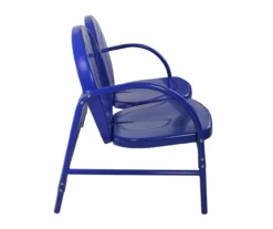 Northlight Retro Tulip Metal Patio Loveseat -RAZOR COSCO SHOP 810612958 A0 4